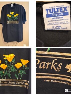 Vintage USA Made 1998 California State Parks Shirt